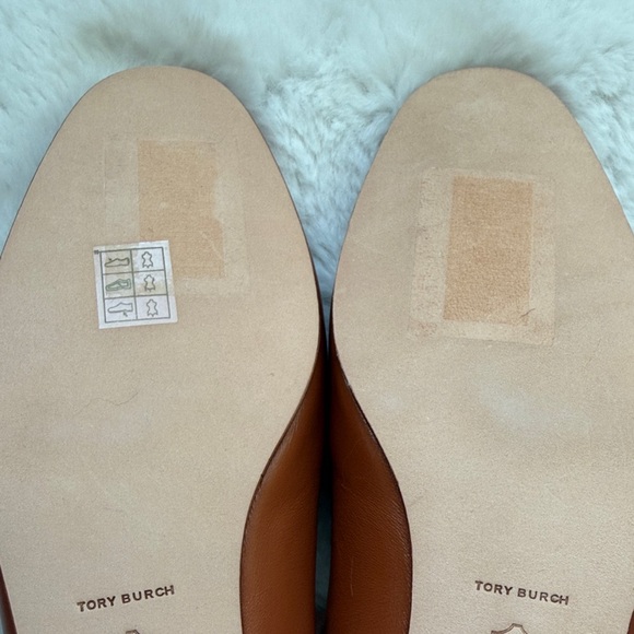 NIB Tory Burch Mini Benton Charm Leather Loafer Aged Camello size 11 - Picture 8 of 12